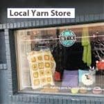 Stix Yarn Store entrance main street Bozeman