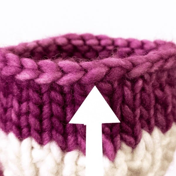 Neaten the Last Stitch of Your Bind-Off (Round Knitting)
