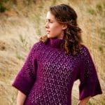 Winter Waterfall Lace Sweater - Field of Gold