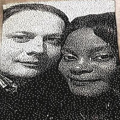 Deb Dav double knit Jesse and Mabe square crop