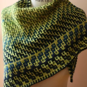 Dovetail Mosaic shawl